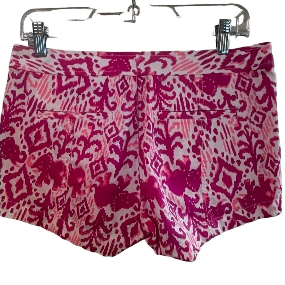 Lilly Pulitzer Liana Short Magenta‎ Tons Of Fun Size 2 NWOT